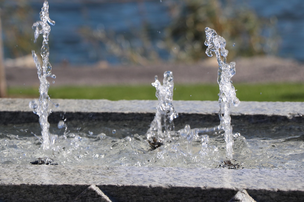 Fountain, nature, water — Complete Panelling Kit Options in Wood, MDF, and PVC Materials